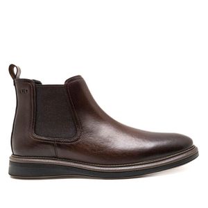 Bota Masculina Chelsea Democrata Marrom Escuro
