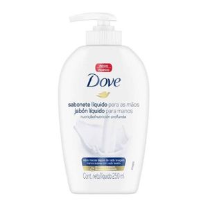 Sabonete Líquido Para Mãos Dove Nutrição Profunda 250ml