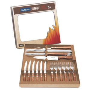 Kit para Churrasco 15 Peças Tramontina