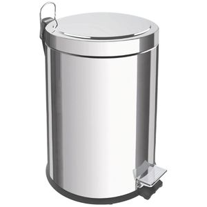Lixeira 5L Inox com Pedal Tramontina