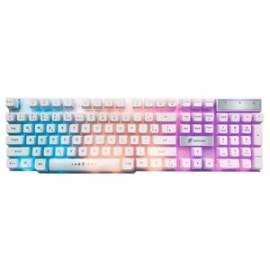 Teclado Branco Force X Tc201 Branco Oex Games