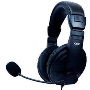 Fone De Ouvido Para Call Center Usb Controle De Áudio No Cabo OEX Hs102