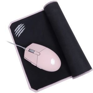 Kit Mouse e Mousepad MC-104 Rosa OEX