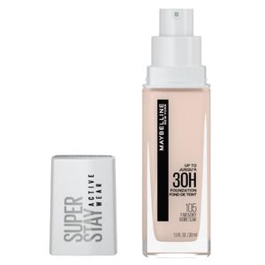 Base Longa Duração Maybelline Ny Superstay Active Wear 30h - 105 Fair Ivory 30ml