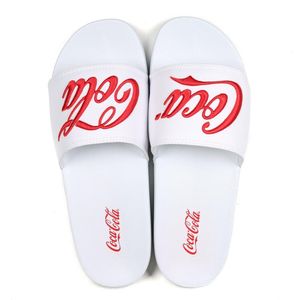 Chinelo Slide Coca-Cola Cc2594 Branco