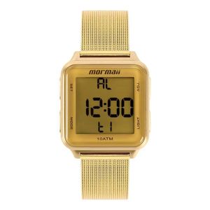 Relógio Mormaii Feminino Digital Dourado MO21800A/8D
