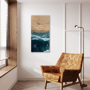 Quadro Beira Mar Cape Town 86x43 Sem Moldura