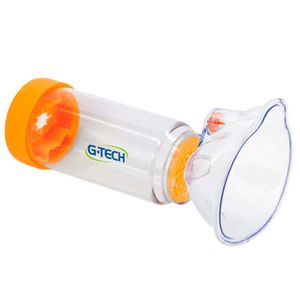 Espaçador para Medicamentos Clear G-Tech Adulto e Infantil