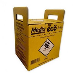 Coletor para Material Perfurocortante 7L Medix