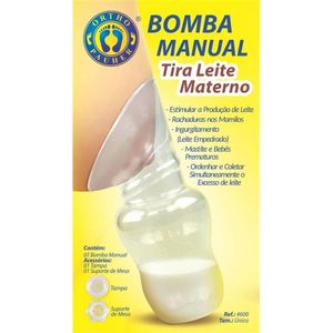 Bomba Manual Tira Leite Materno Ortho Pauher