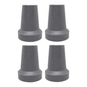 Ponteira Muleta Sequencial 3/4" Cinza Escuro Kit com 4 Unidades