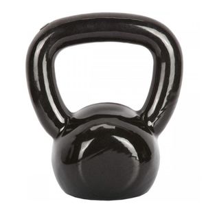 Kettlebell Emborrachado Preto 20 Kg