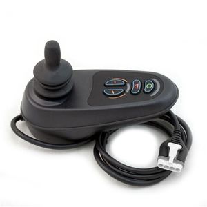 Joystick Completo Vr2 para Cadeira de Rodas Motorizada Ottobock Conexão Cinza