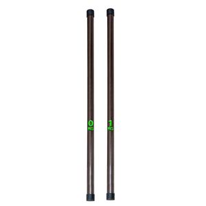 Kit Bastões Pvc 1,00m 0kg 1kg Kallango