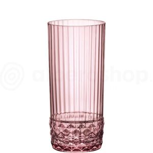 Jogo 6 Copos Altos 480Ml AmericaཐS Lilas 7,35Xh16 Bormiolli Rocco