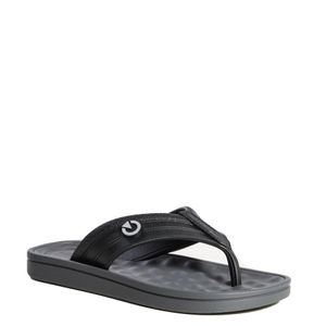 Chinelo Infantil Alabama Cartago Kids Cinza Preto