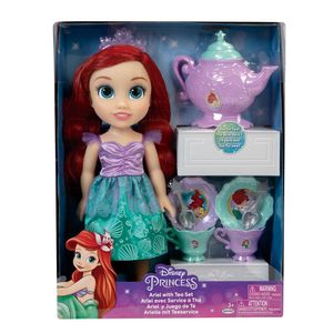 Boneca Princesas Disney Ariel Hora do Chá com Acessórios Multikids - BR1924 BR1924