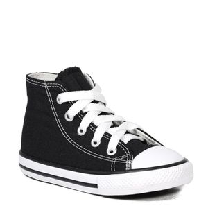 Tênis Infantil Botinha Chuck Taylor Converse All Star Preto E Branco