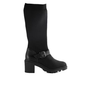 Bota Feminina Zariff Cano Alto 5618-106 Preto