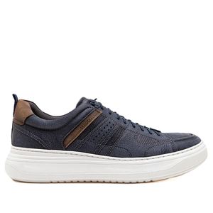 Tênis Masculino Democrata Denim Joe Ultra Light 526101 Navy