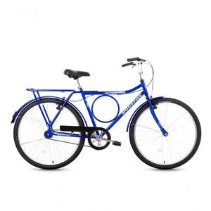 Bicicleta Houston Super Forte VB Freios V-Brake Azul Aro 26