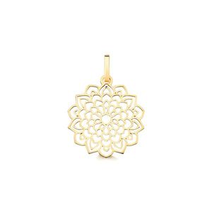 Pingente de Ouro 18k Mandala