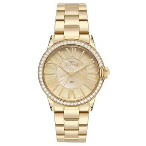 Relógio Technos Feminino St.moritz Dourado 2035MYV/1X