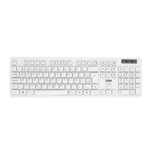 Teclado Flat OEX  Tc304 Branco