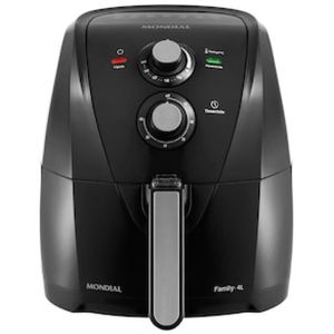 Fritadeira Elétrica Sem Óleo Air Fryer Mondial Family AFN40FB 4 L  Preta