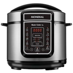 Panela Elétrica de Pressão Mondial Digital Master Cooker PE-38 5L - Preta