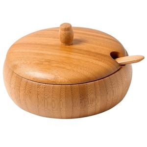 Farinheira em Bambu Welf Barcelona CJ00673 400ml 2 Peças com Tampa