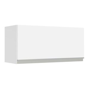 Armário Aéreo de Cozinha Madesa Glamy 70 cm 1 Porta Basculante - Branco