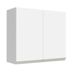 Armário Aéreo 70 cm 2 Portas Branco Glamy Madesa