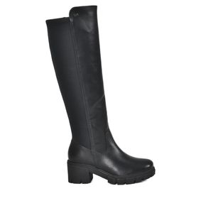 Bota Feminina Via Marte Cano Longo Preto