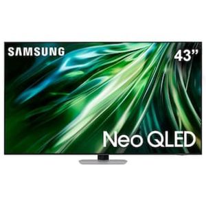 Smart TV 43 4K Samsung Gaming Neo QN43QN90D QLED, Processador com AI, Dolby Atmos, Alexa built in, Upscaling 4K, Wi-Fi, Bluetooth, USB e HDMI