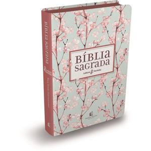 BÍBLIA SAGRADA - LEITURA PERFEITA NVI - FLORAL ROSA