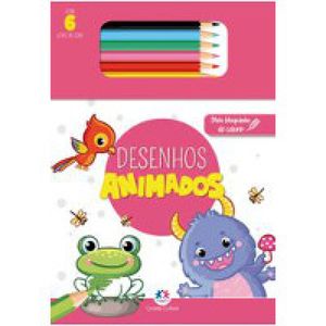 BLOQUINHO DE COLORIR - DESENHOS ANIMADOS