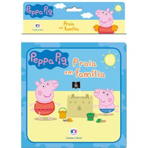 LIVRO DE BANHO - PEPPA PIG - PRAIA EM FAMÍLIA