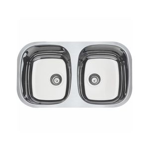 Cuba Dupla Retangular Aço Inox Alto Brilho 77X45 Tramontina