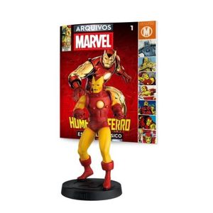 MARVEL HOMEM DE FERRO - ESPECIAL CLASSICO - EDIÇÃO 01 - LIVRO + MINIATURA