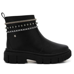 Bota Feminina Ramarim Cano Curto Tratorada 2499105 Preto