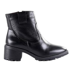 Bota Feminina Zariff Couro 751 Preto