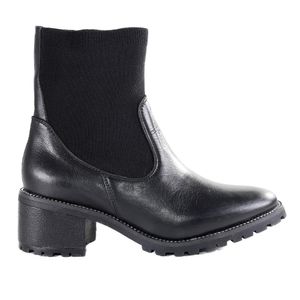 Bota Feminina Cano Curto Zariff 752. Preto