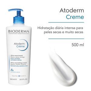 Creme Hidratante Bioderma Atoderm Intensivo Para Peles Secas E Muito Secas 500ml