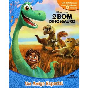 UM AMIGO ESPECIAL - O BOM DINOSSAURO - INCLUI 12 MINIATURAS