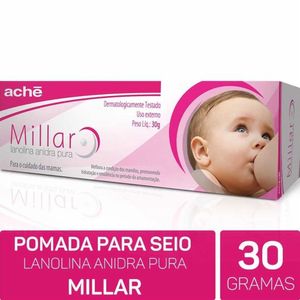 Pomada Para Seios Millar Lanolina 30g