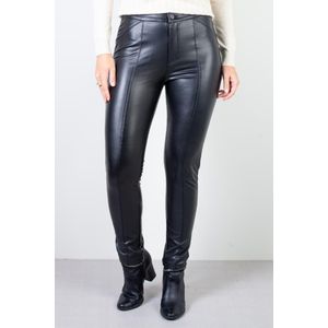 Calça feminina de corino sintético 80471