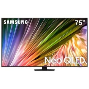 Smart TV 75 4K Samsung Neo QLED,QN75QN85DBGXZD AI Energy Mode, Dolby Atmos, Alexa built in, Wi-Fi, Bluetooth, USB e HDMI