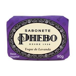 Sabonete Em Barra Phebo Toque De Lavanda 90g