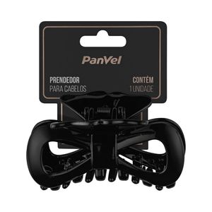 Piranha Para Cabelo Laço Panvel Acessórios Preta Grande